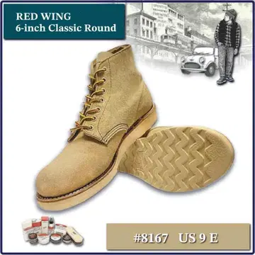 RED WING 6-inch Classic Moc #8167 US 9 E
