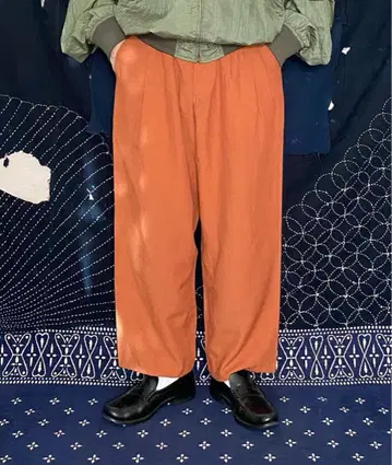 1980's German wide color slacks