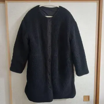 노카라 보아 자켓 리버서블 L 블랙
