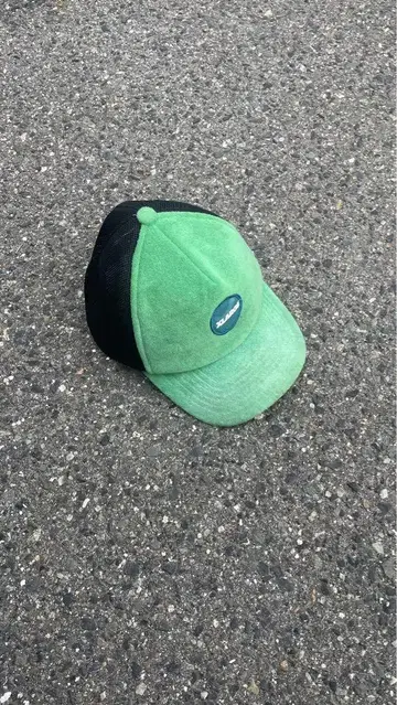 XLARGE 메쉬 캡 그린 블랙