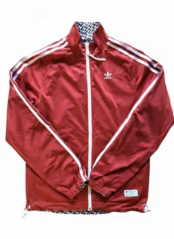 adidas originals 나일론 자켓 리버서블 빨간색 XS