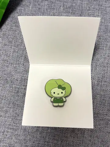 모키티 핀 배지 후쿠노리 만박 헬로키티