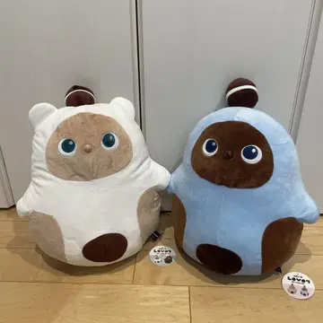 푹신푹신 LOVOT 봉제 인형 BIG 2색 세트