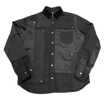 Sacai 사카이 20-02527M Fabric Combo Shirt