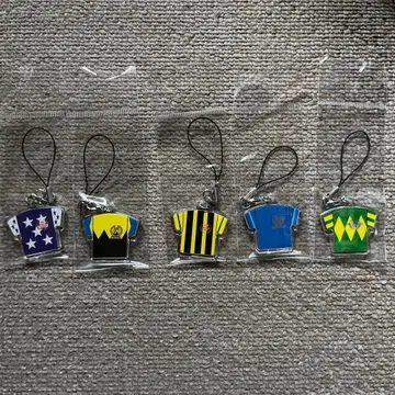 경마 승부복 키링 스트랩