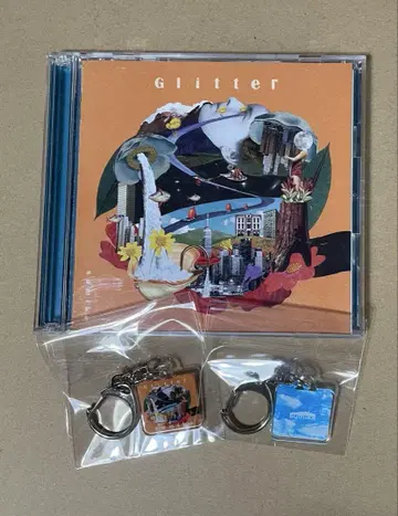 Glitter cd dvd 키링 starting over