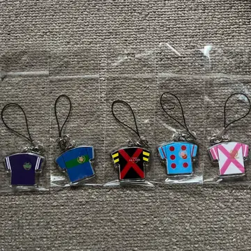 경마 승부복 키링 스트랩