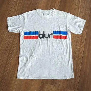[ 레어품 ] blur 티셔츠 M 사이즈 화이트