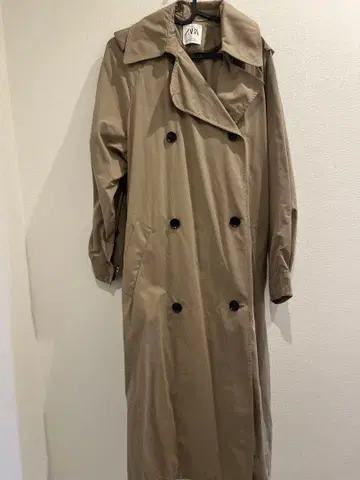 ZARA 베이지 트렌치코트 S 사이즈