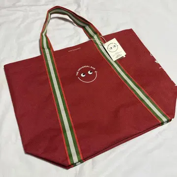 안야 힌드마치 에코백 홍콩 한정판 CS 빨간색