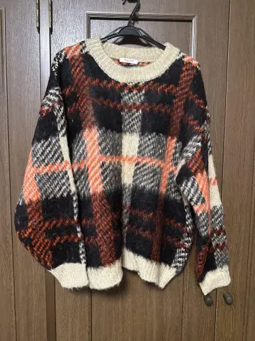 FREAK'S STORE 체크 무늬 니트