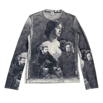 Jean Paul Gaultier 세컨드 스킨 파워넷 긴팔 롱T