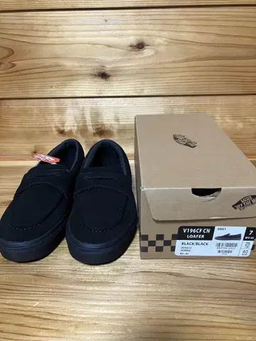 새상품 반스 로퍼 V196CF CN 25cm