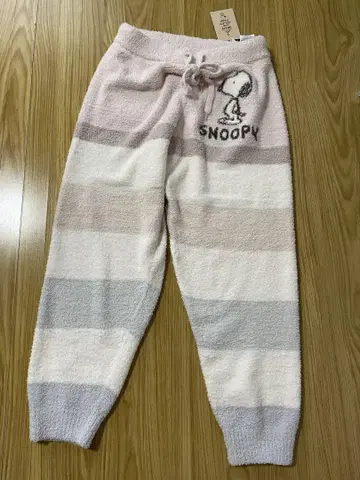 미사용 택 포함 젤라또피케 SNOOPY 룸팬츠 파자마