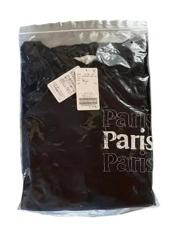 미사용 새상품 2025SS 슬로브 이에나 PARIS 시어 티셔츠 네이비