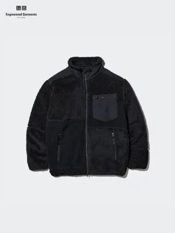 Engineered Garments 플리스 자켓 블랙 M 사이즈