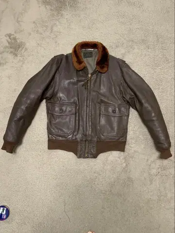 USN G-1. 1950s 오리지널 빈티지 블랙 택 CONMAR 지퍼