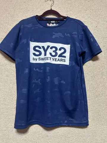 SY32 by SWEET YEARS 네이비 셔츠