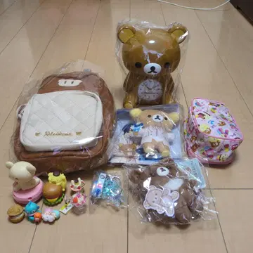 리락쿠마 캐릭터 굿즈 세트