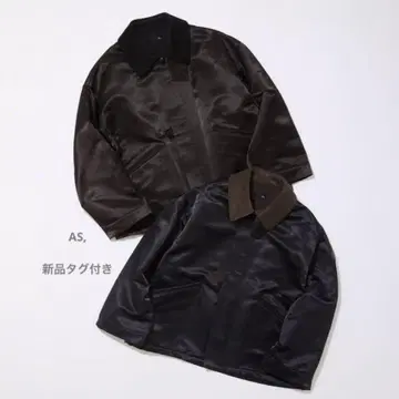 AS, 오버사이즈 새틴 블루종