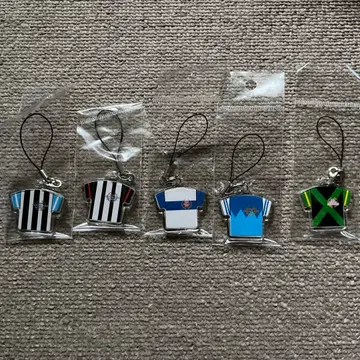 경마 승부복 키링 스트랩