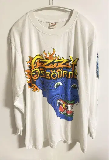 오지 오스본 anvil 긴팔 티셔츠 밴드 티 XL 사이즈