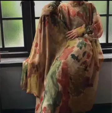 UND WILLOW PAINT DRESS 아메리빈티지
