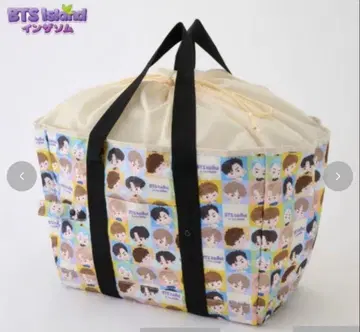 시마무라 BTS 인더섬 쇼핑백 보냉백 레지카고백