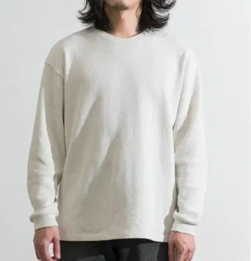 새상품급 어반 리서치 코튼 혼방 크루넥 도즈메 와플 롱 슬리브