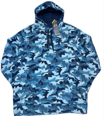 언더아머 카모플라쥬 후드티 US XXL