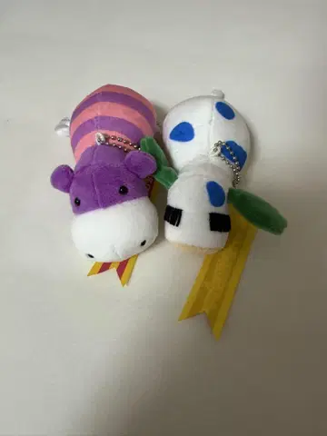 지브리파크 한정판 하울의 움직이는 성 봉제 인형 마스코트 키링 세트