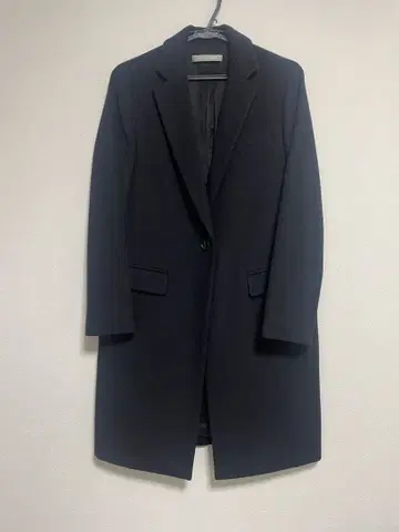 theory luxe 블랙 롱 코트