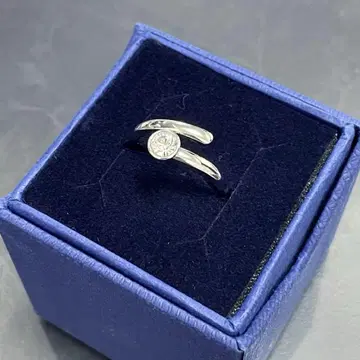 키31/SWAROVSKI/스와로브스키/반지/실버/M 각인