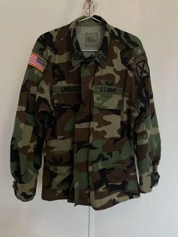 U.S. ARMY 카모플라쥬 밀리터리 자켓 BDU 자켓