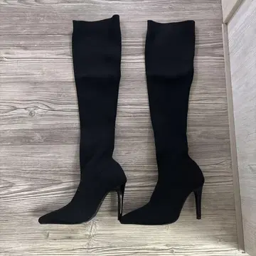 [ 미사용 새상품 ] GYDA 삭스 니하이 부츠