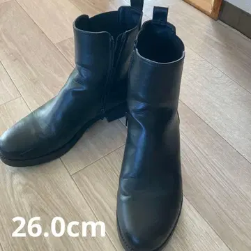 사이드 고어 부츠 숏부츠