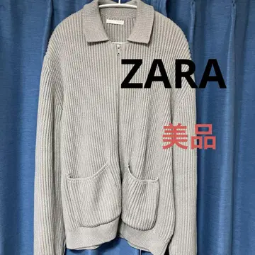 [미사용에 가까운 새상품급] 집업 니트 ZARA
