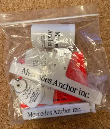 Mercedes Anchor Inc. 닻 잉크 굿즈 세트