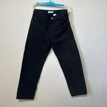 Armani Exchange 블랙 스트레이트 데님 W34 L34