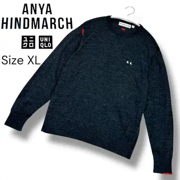 새상품급 XL ANYA HINDMARCH UNIQLO 콜라보 니트 인기