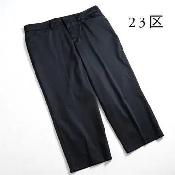 667t*새상품급 큰 사이즈 48 23구 스트레치 크롭 스트레이트 팬츠