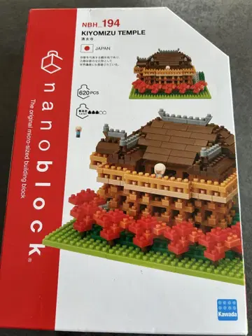 nanoblock 나노블록 청수사 620PCS