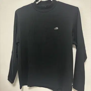 남성용 New Balance 블랙 L 긴팔 티셔츠