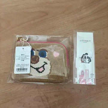 러브러리 바이 페이러 도업 테디걸 L자 파우치 미개봉 새상품