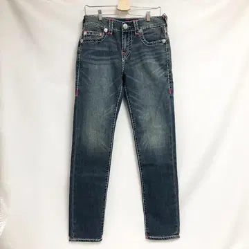 미사용 새상품 트루 릴리전 ROCCO NF 데님 30 블루 계열