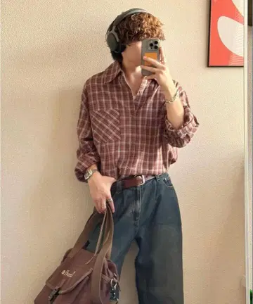 Zooodle Checked Shirt - 체크 셔츠 - 류세이
