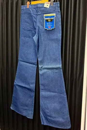 BOBSON 데님 워시아웃 데드스탁 TALON 지퍼 W33