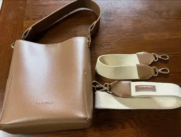 [ 새상품급 ] randeboo 미니 버킷백 숄더백 brown