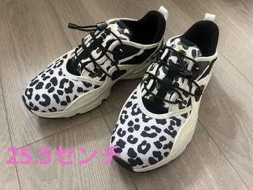 PUMA 오키드 레오파드 무늬 통굽 스니커즈