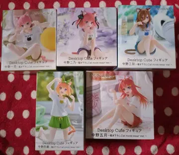 5등분의 신부 ff Desktop Cute 피규어 전 5종